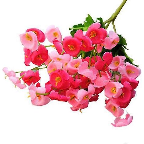 bouquet de 60 campanules artificielles pour décoration de mariage et de fêterouge (1/5)