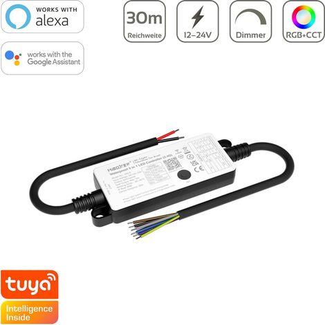 MiBoxer RGB+CCT 5in1 LED Controller IP66 12/24V Multifunktion LED Strip SR5-P (1/5)