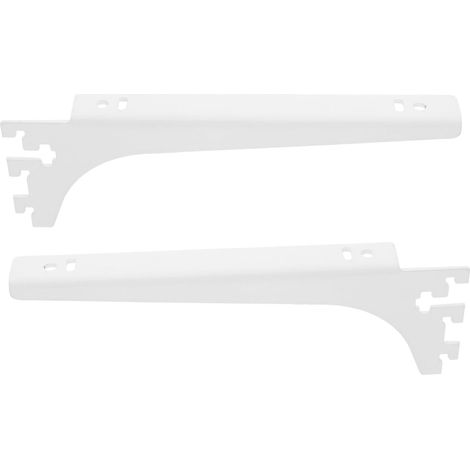 Supports Étagère pour Rail Utilitaires pour Cuisine Buanderie et Placards Système de Rangement Robuste et Stable Organisation Espace (1/5)