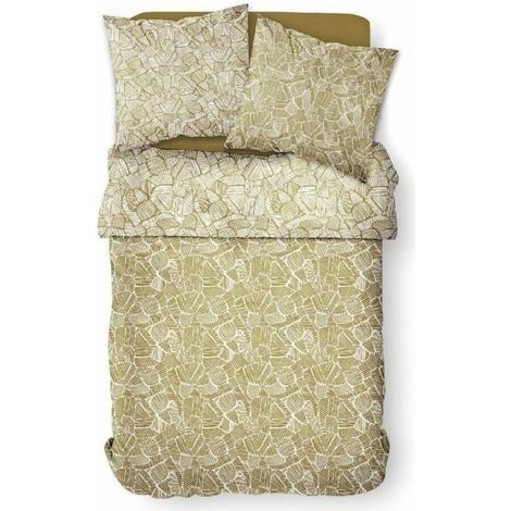 Today Mawira Bettwäsche-Set Braun aus Baumwolle 260x240 cm (1/3)