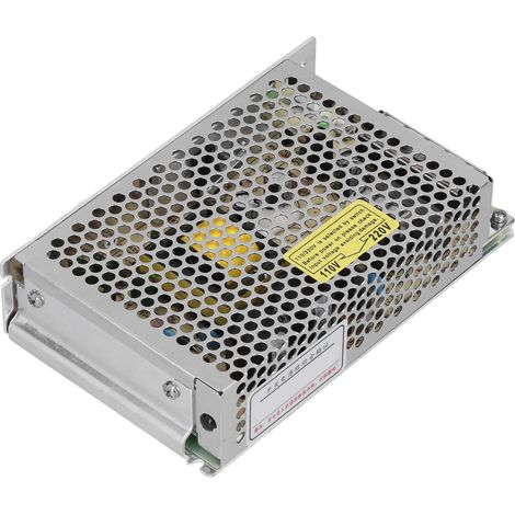 Bloc d'alimentation à découpage 110/220V, boîtier ajouré dissipateur thermique, résistant aux contraintes et à l'usure, convertisseur DC haute performance (1/5)
