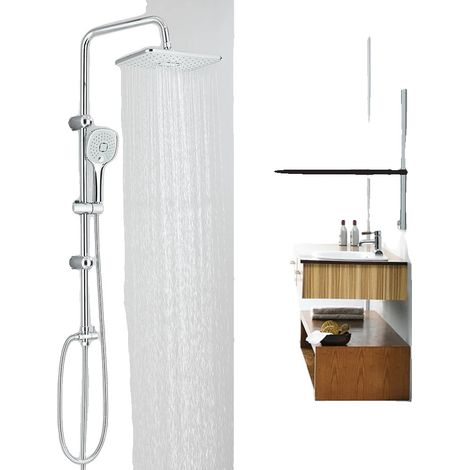 Ensemble de Douche Pluviale, Matériau ABS de Haute Qualité, Design Contemporain (1/2)