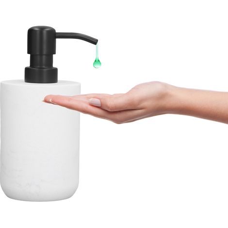 Distributeur de gel hydroalcoolique, buse de pulvérisation en acier inoxydable 304, distributeur de savon, gel douche, liquide vaisselle, flacon distributeur de lotion (1/5)