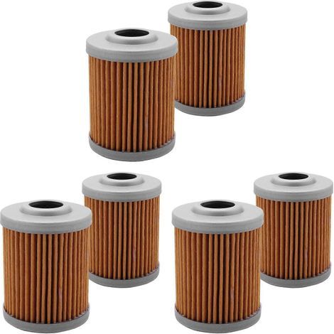 Lot de 6 filtres à carburant compatibles avec les moteurs hors-bord Honda BF 115, 130, 135, 150, 175, 200 et 225 (référence 16901-ZY3-003).