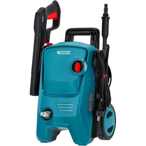 Könner & Söhnen KS PW145V Nettoyeur Haute Pression 1800 W, Pression de Travail 100-145bar, Flexible Haute Pression 7m, système Auto-Start/Stop, Enrouleur, buse rotative et mousseur (1/5)