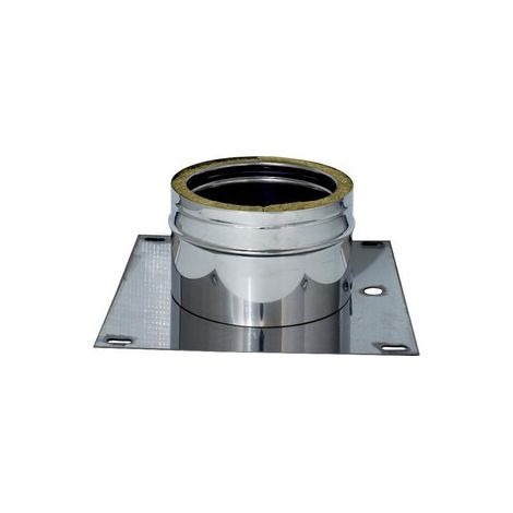 C PIASTRA DI BASE INOX DOP PARETE D 20/25 CM