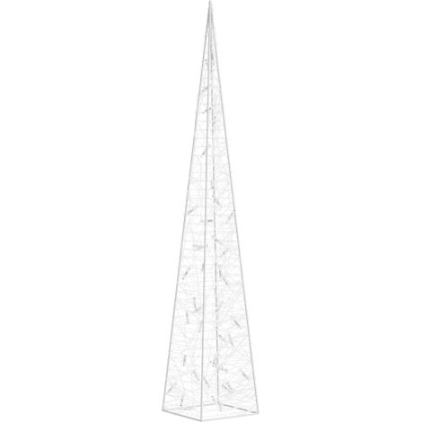 Cono di Luce LED Decorativo Acrilico Multicolore 90 cm vidaXL