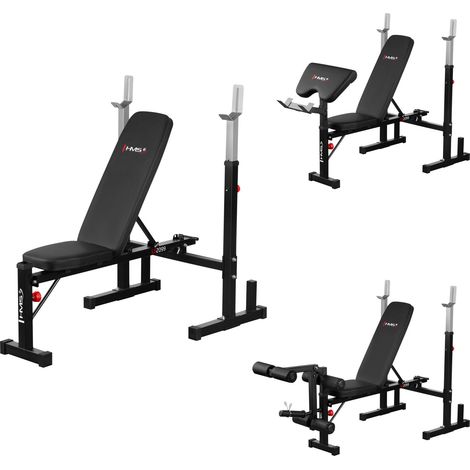 Adjustable Weight Bench, Preacher Curl, Leg Developer (1/5)