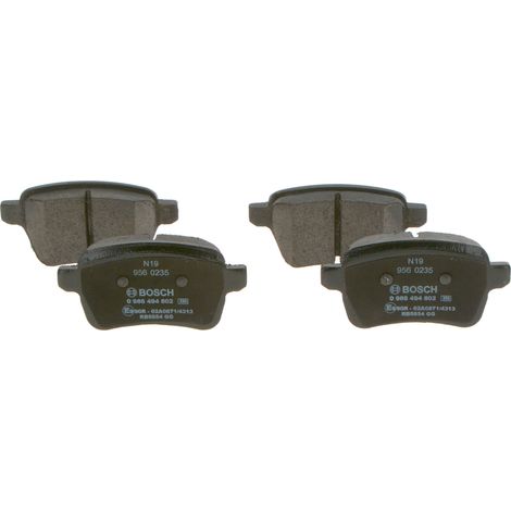 PLAQUETTES DE FREIN ARRIÈRE 0986494802 BOSCH (1/5)