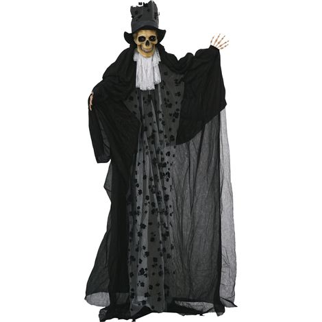 Halloween-Dekoration Gespenst Bräutigam mit Spezialeffekten und Soundfunktion 115 cm x 65 cm x 189 cm (1/5)