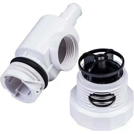 Adaptador de desconexión rápida D29 UWF compatible con el robot limpiafondos automático Polaris 180, 280 y 380 y la válvula reguladora de presión 9-100-9002 de Poweka-Crezuo.