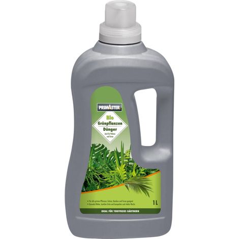 Primaster Bio Flüssigdünger für Grünpflanzen & Palmen 1 L Dünger