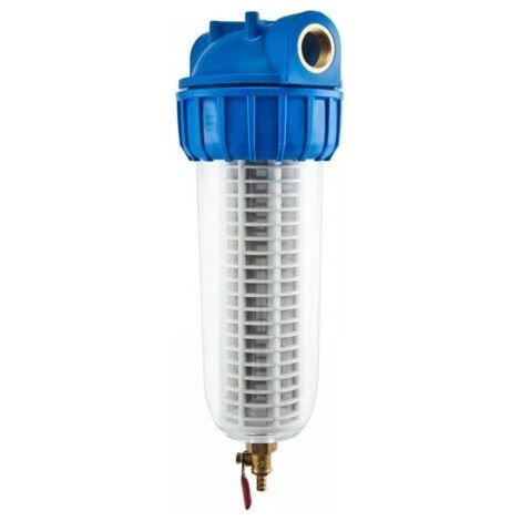Filterverstärker Lange Gartenpumpe - Wasserleitungsfilter Hochdruckreiniger Filtration mit Ablauf
