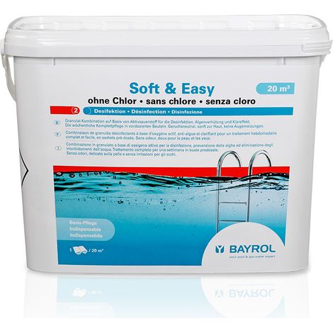Vollständige aktive sauerstofftherapie 4,48 kg - Bayrol - SOFT AND EASY 20