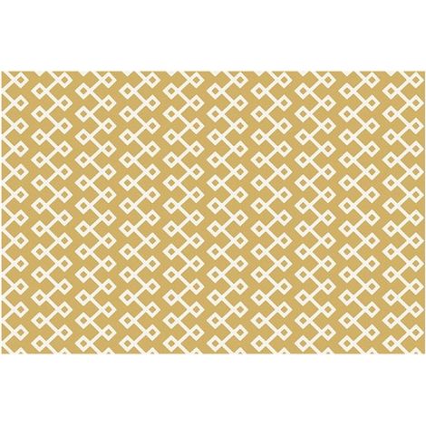 Tischdecke Rollen Manhattan Dakota Curry 20 m x 140 cm - D-c-fix
