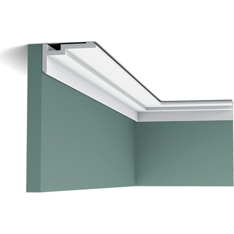 Profil en U CX197 - L200 x H5 x L9,3 cm - ORAC DECOR (1/10)