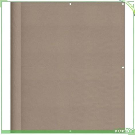 Paravent de balcon - FAFEICY - 4000250 - Taupe - 120×800 cm - Polyester oxford 100% (revêtement PU) (1/5)