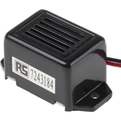 Composant du bruiteur magnétique RS PRO 75dB Continu, 15V c.c. max, Montage sur platine (1/3)