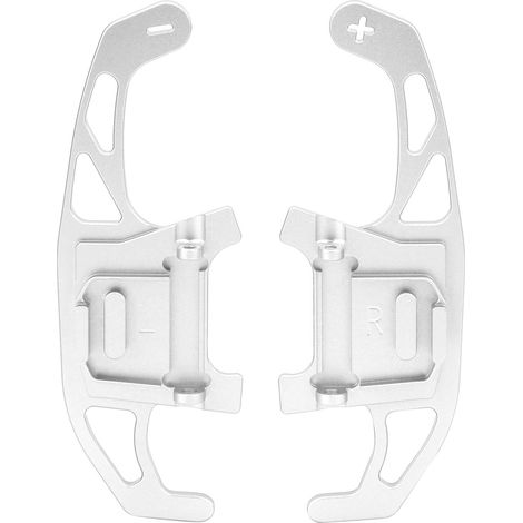 1 paire d'extension de levier de vitesse de volant en alliage d'aluminium de remplacement pour Sagitar GLI 2016 – 2019argent (1/5)
