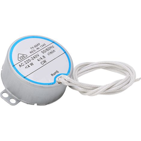 Moteur synchrone métallique électrique flexible à rotation horaire unidirectionnelle AC220‑240V 2,5R TY 50AF (1/5)
