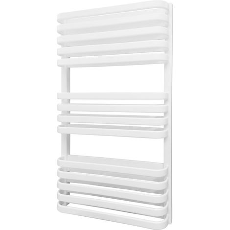 LUXRAD Piatto Due Badheizkörper 93,4x53 cm ZBD weiß 1032W