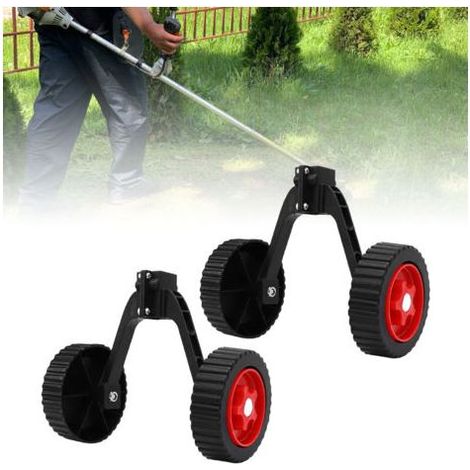 Roue de Support Ajustable pour Tondeuse Universelle Roue Démontable pour Entretien Jardin (1/5)