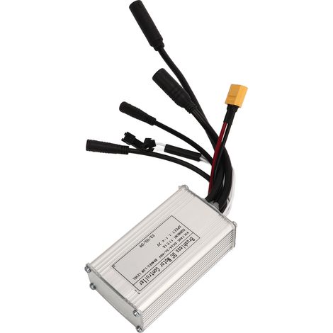 Contrôleur sans balais 24V 36V 48V 17A onde sinusoïdale 3 modes connecteur étanche pour conversion vélo électrique