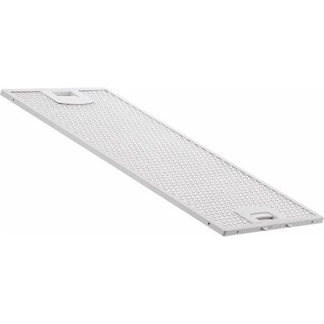Filtre à graisse en métal 400x205mm d'origine Bosch 434107 / 00434107 (hinter) (1/2)