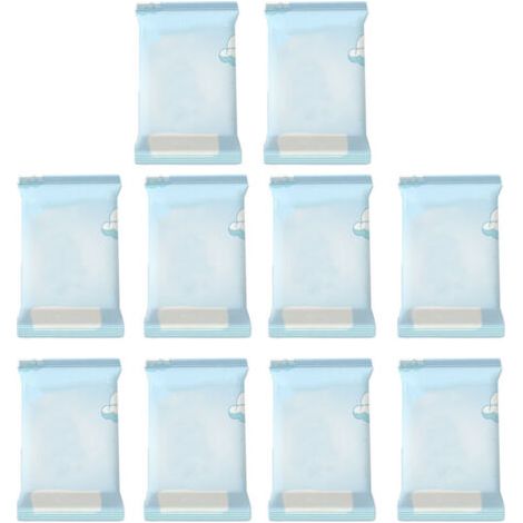 Pair 1 Paquet de 10 Lingettes Bébé Douces en Non-Tissé, Nettoyantes et Hydratantes pour Nouveau-né, Pratiques à Transporter (1/5)