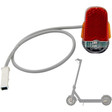 Scooter-Zubehör MaxG30D rotes Warnlicht, Bremsrücklicht, Warnlicht, Warnlicht für Nachtfahrten (1/4)