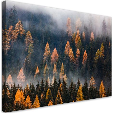 Quadro su tela, Alberi autunnali - 60x40 (1/5)