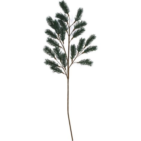 Ramo effetto real touch decorazione natalizia per albero di natale h 65 cm (1/2)