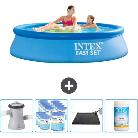 Intex Piscine Easy Set Ronde - 244x61 cm - 5-pièces  SCB92 (1/5)