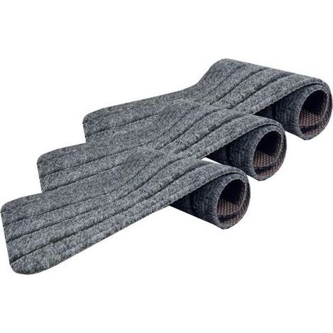 Lot de 4 marchepieds avec fonction antidérapante multicouche, anti-saleté qui assure la stabilité et une utilisation sûre sur les marches d'entrée et de sortie du camping-car (4 pièces-S) (1/5)