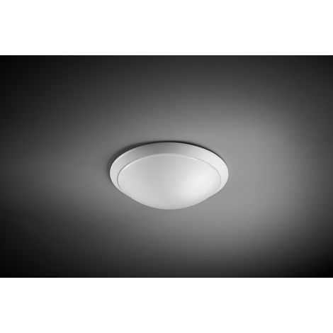 Vivida - MOON plafoniera led tonda con cornice bianca Ø325mm 18W