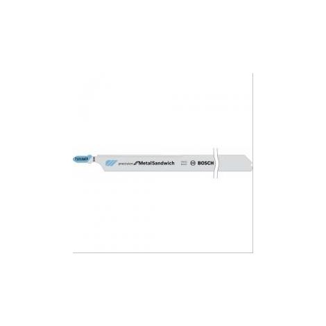 Lame de scie sauteuse bi-métal - T1018AFP L=250mm Bosch - boîte de 3