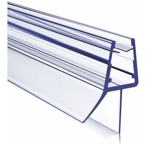80 cm lange Duschdichtung für Duschtüren, PVC-Dichtungsstreifen für Duschräume, wasserdichter Schutz, für 4–6 mm Glas (1/5)