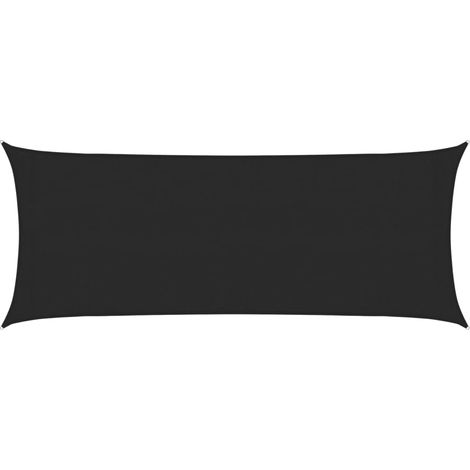 Maison Exclusive - Sonnensegel 160 g/m² Schwarz 2x5 m HDPE
