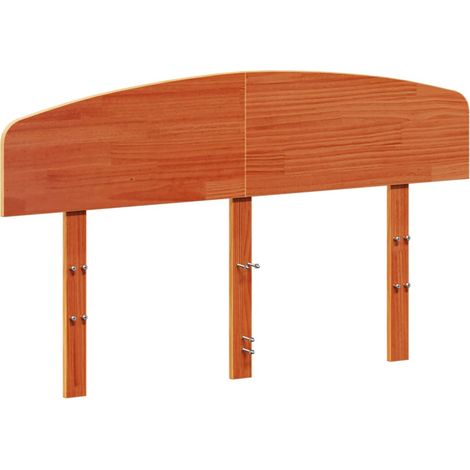 Maison Exclusive - Kopfteil Wachsbraun 135 cm Massivholz Kiefer