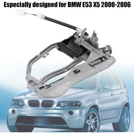 Türgriff vorne links (Fahrerseite) für BMW X5 (E53) 2000-2006 – Halterung aus Zinklegierung (1/5)