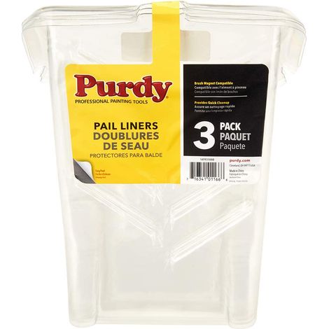 Purdy Fodere per secchi, confezione da 3, trasparente, 21 x 21 cm (1/5)