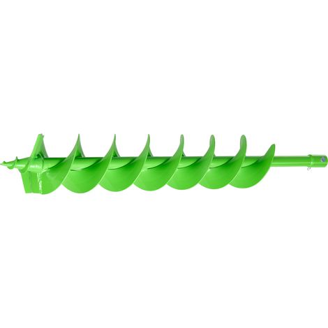 Mophorn Mèche Tarière pour Perceuse φ 20 mm, Foret de Plantation 120 x 790 mm, Outil Durable pour Planter des Bulbes, Accessoire de Perçage pour Clôtures de Jardin et Creusement de Trous (1/5)