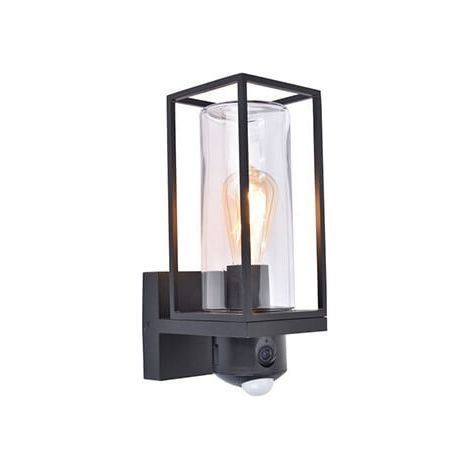 Lampe murale Flair Noir avec appareil photo - 5288811012 (1/3)