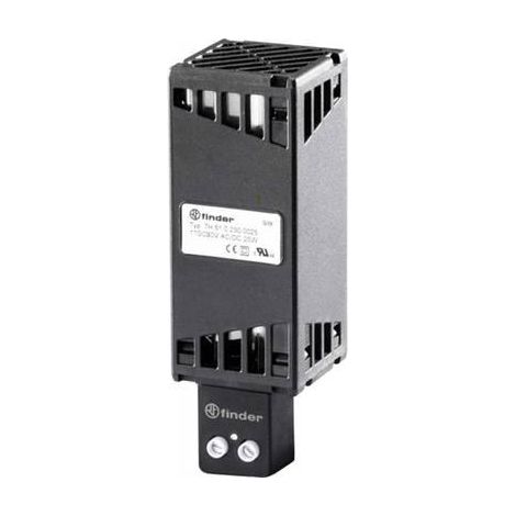 Finder 7H.51.0.230.0025 Calefactor eléctrico para armario blanco 25W