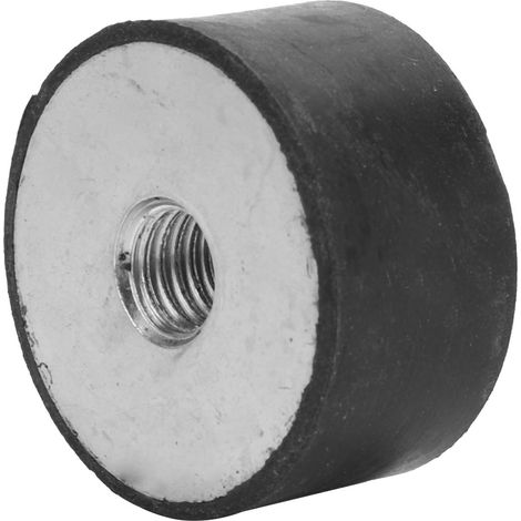 4x Gummi-Antivibrations-Silentblock-Isolator-Stoßdämpfer mit Innengewinde (DE30x15 M8) (1/5)