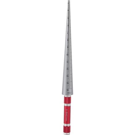 Trou de Jauge Conique Trou de Jauge Conique Trou en Acier Inoxydable Jauge Conique Outil de Mesure à Main en Acier Inoxydable de Haute Précision 1 6.5 3 15 15 30 30 45Mm (3-15mm)