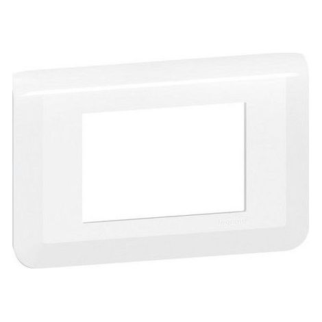 LEGRAND 078803L Plaque Mosaic 3 modules, blanche