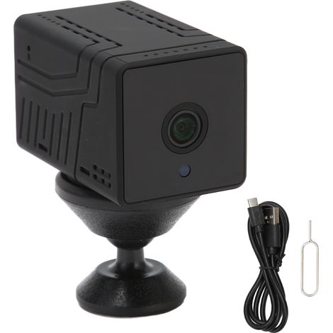Caméra Mini WiFi Portable Discrète 1080P avec Application Mobile Détection de Mouvement Vision Nocturne (1/5)