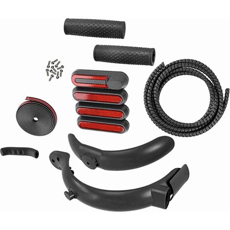 Kit de garde-boue avant et arrière pour Scooter électrique, avec couvercles latéraux, couvercle de frein à main, bande Anti-collision pour M365/Pro (1/5)