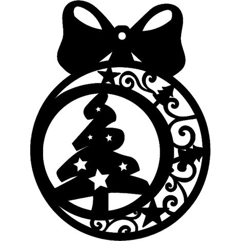 Durchbrochener Weihnachtsanhänger 15 £, Weihnachtskugel-Dekoration, Weihnachtsbaum